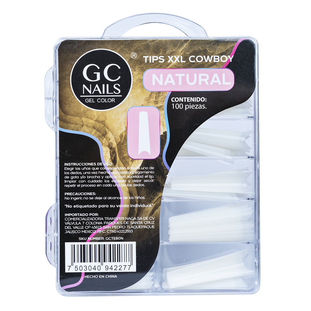 TIPS XXL COWBOY 100PCS E60 NATURAL