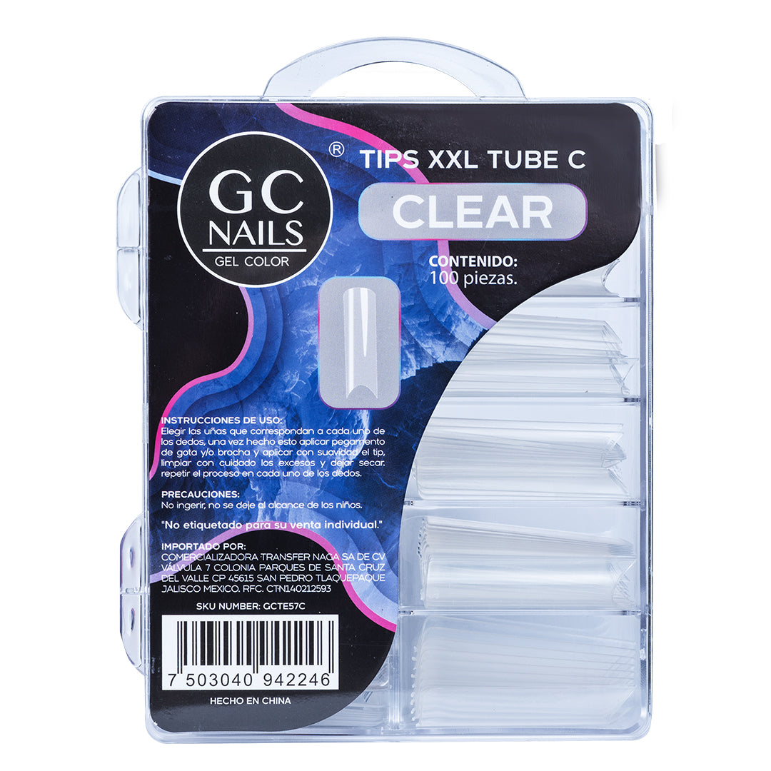 TIPS XXL TUBE C 100PCS E57 CLEAR