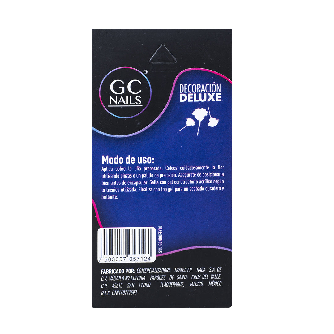 GC SET DELUX DECORACION PARA UÑAS FLOWERS FOR YOU #10