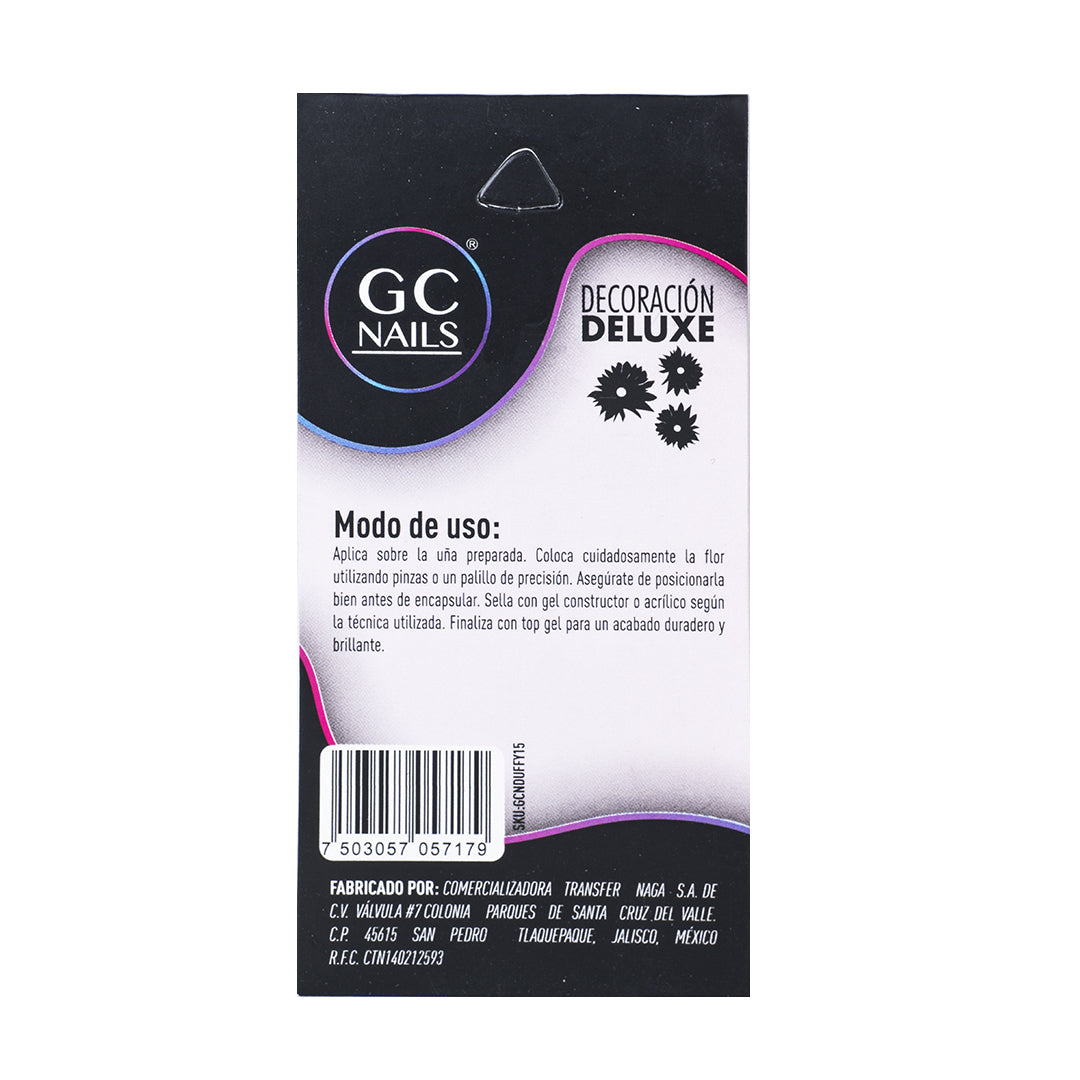 GC SET DELUX DECORACION PARA UÑAS FLOWERS FOR YOU #15