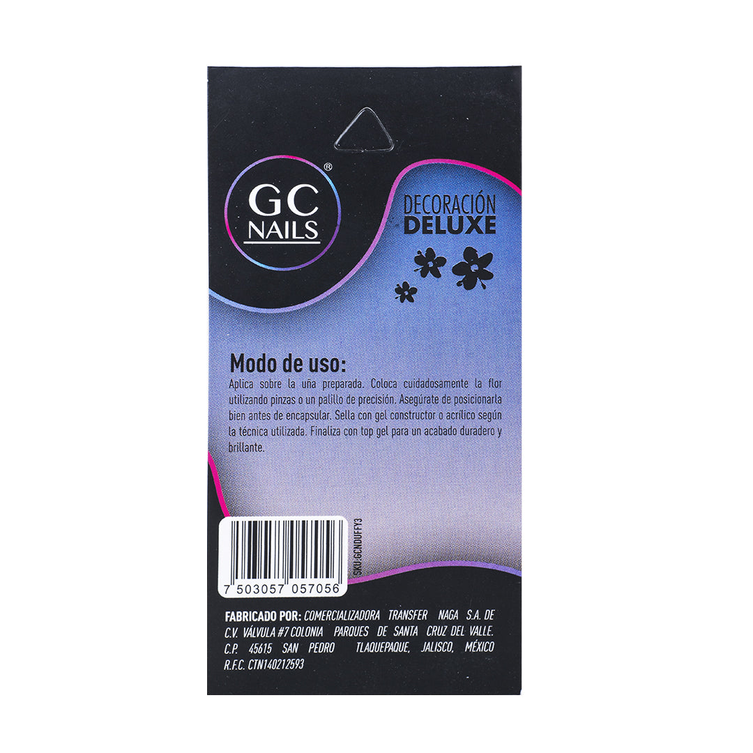 GC SET DELUX DECORACION PARA UÑAS FLOWERS FOR YOU #3