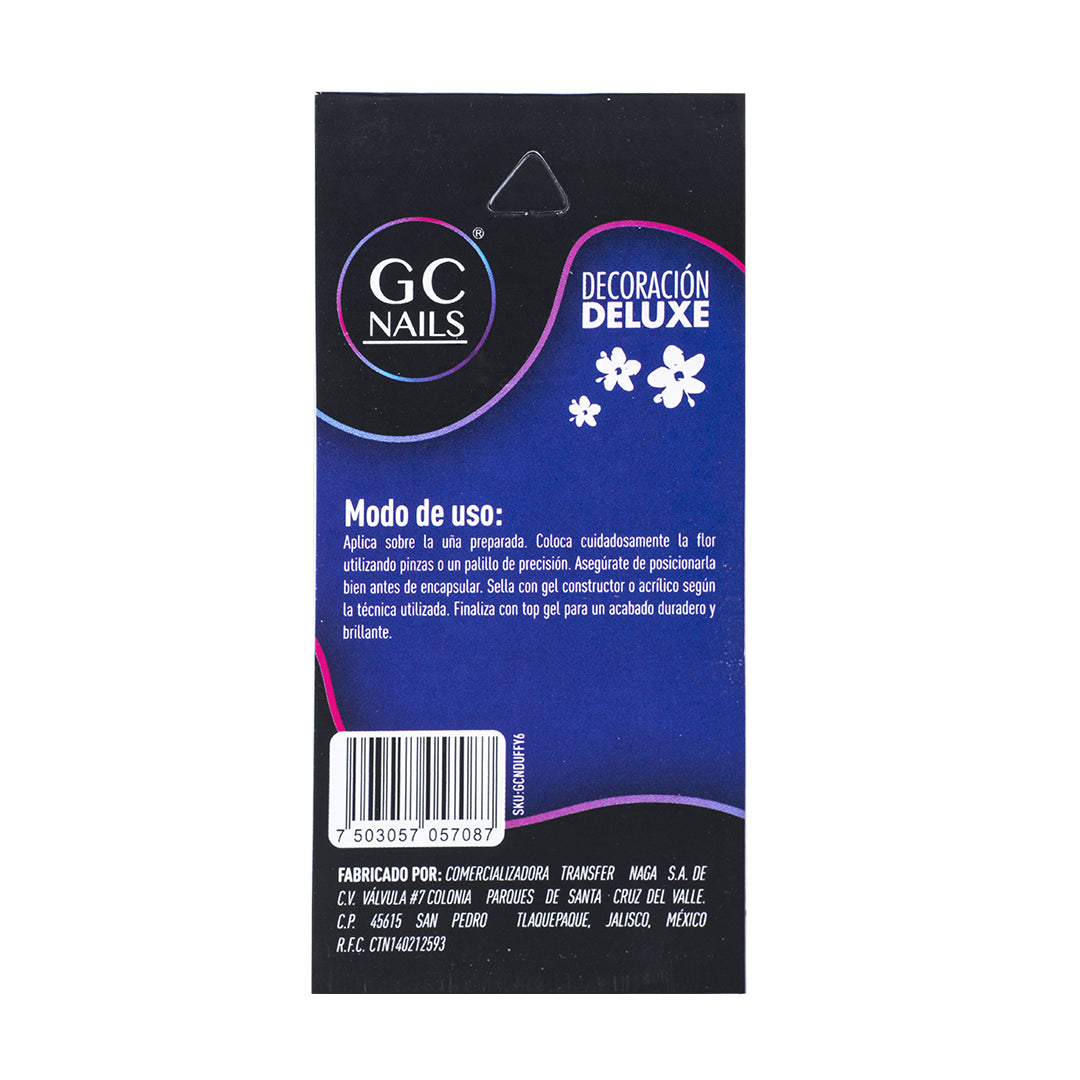 GC SET DELUX DECORACION PARA UÑAS FLOWERS FOR YOU #6