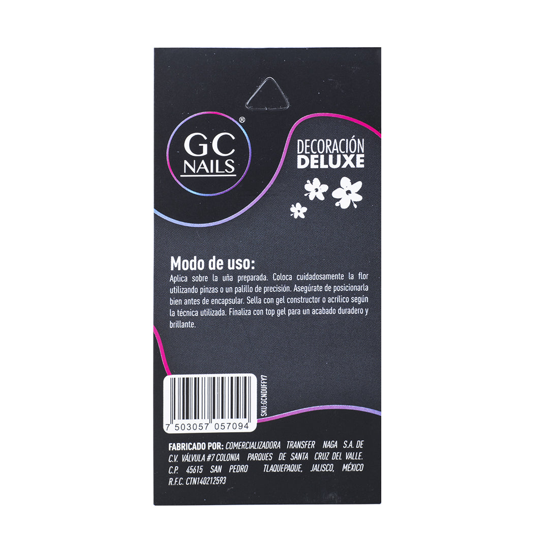 GC SET DELUX DECORACION PARA UÑAS FLOWERS FOR YOU #7