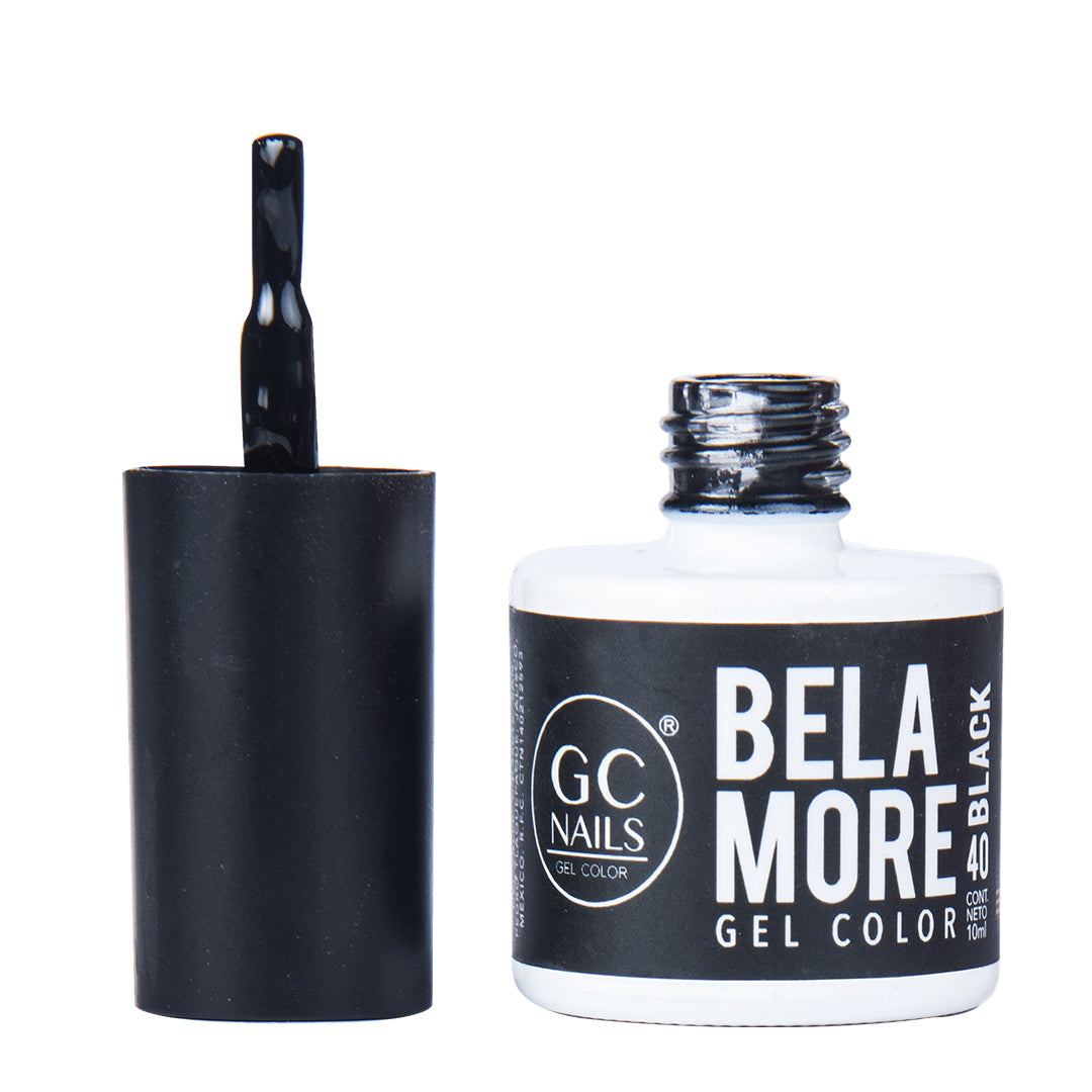 GC NAILS GEL BELAMORE 10ml Black #40