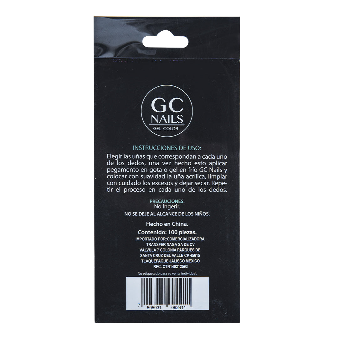 Tips 100 pz ARROW Punta de Lanza Cristal GC nails