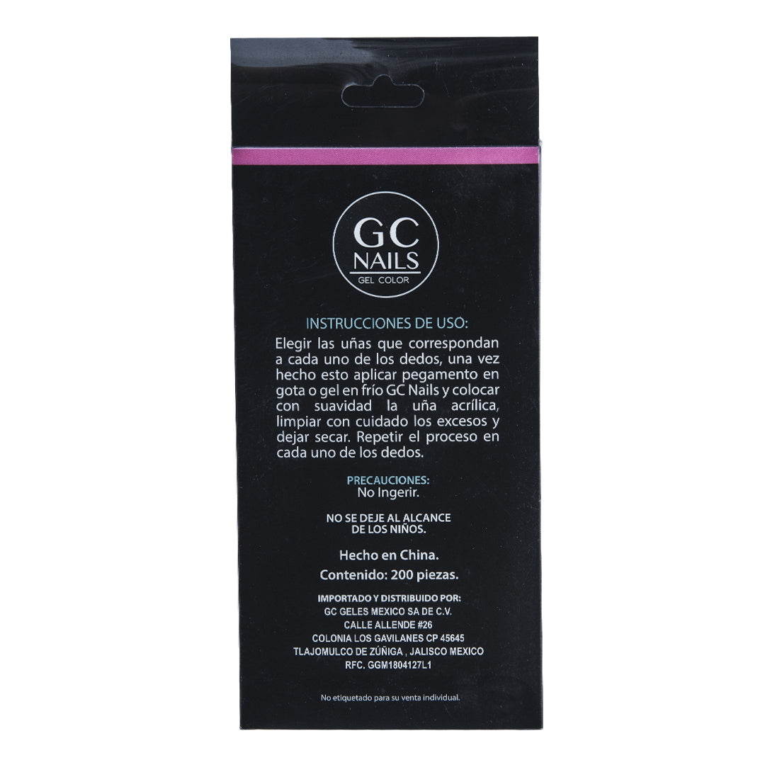 Tips 200 pz TREE SYSTEM natural GC nails