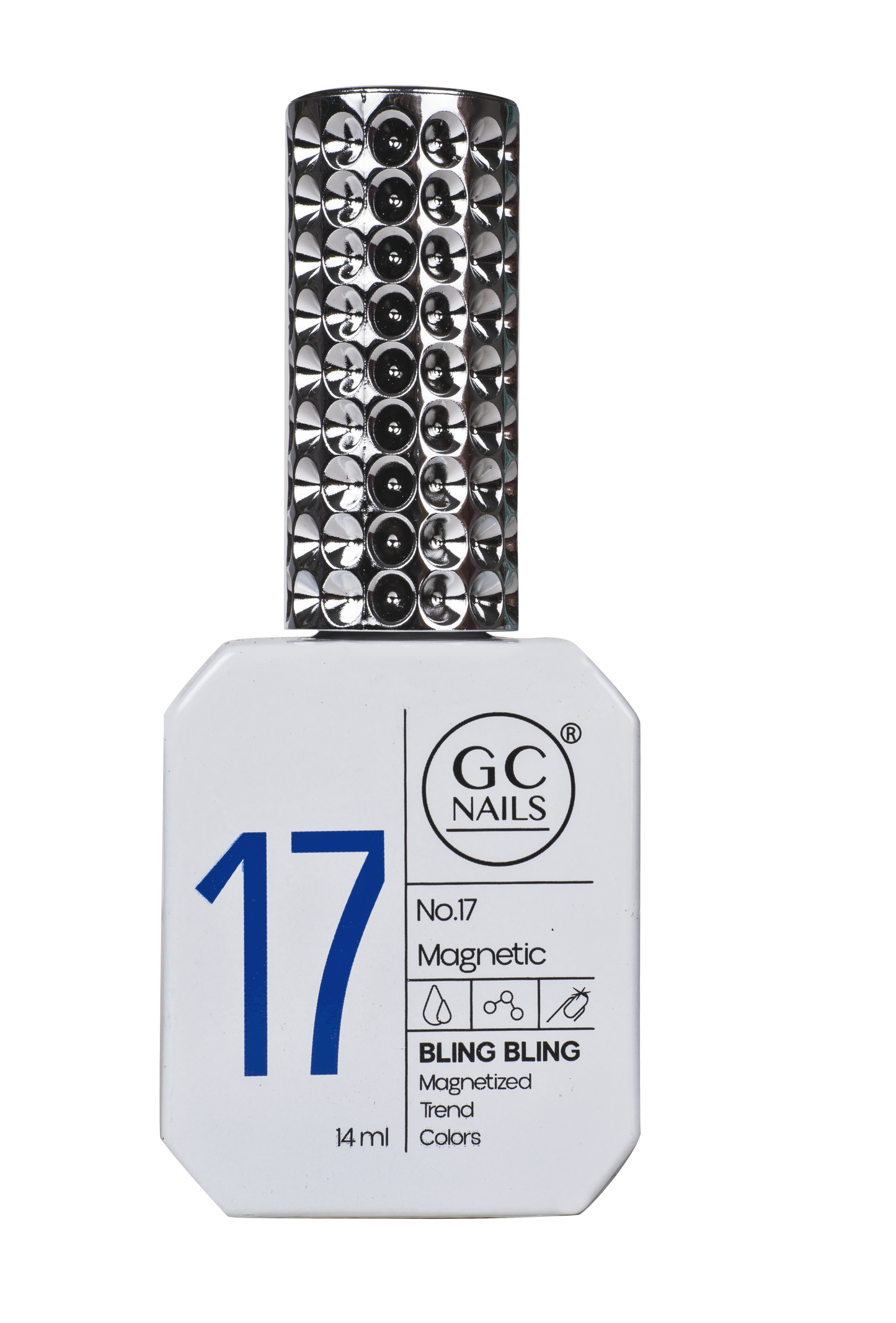 GC MAGNETIC BLING BLING MAGNETIZED TREND COLORS C/14ML #017