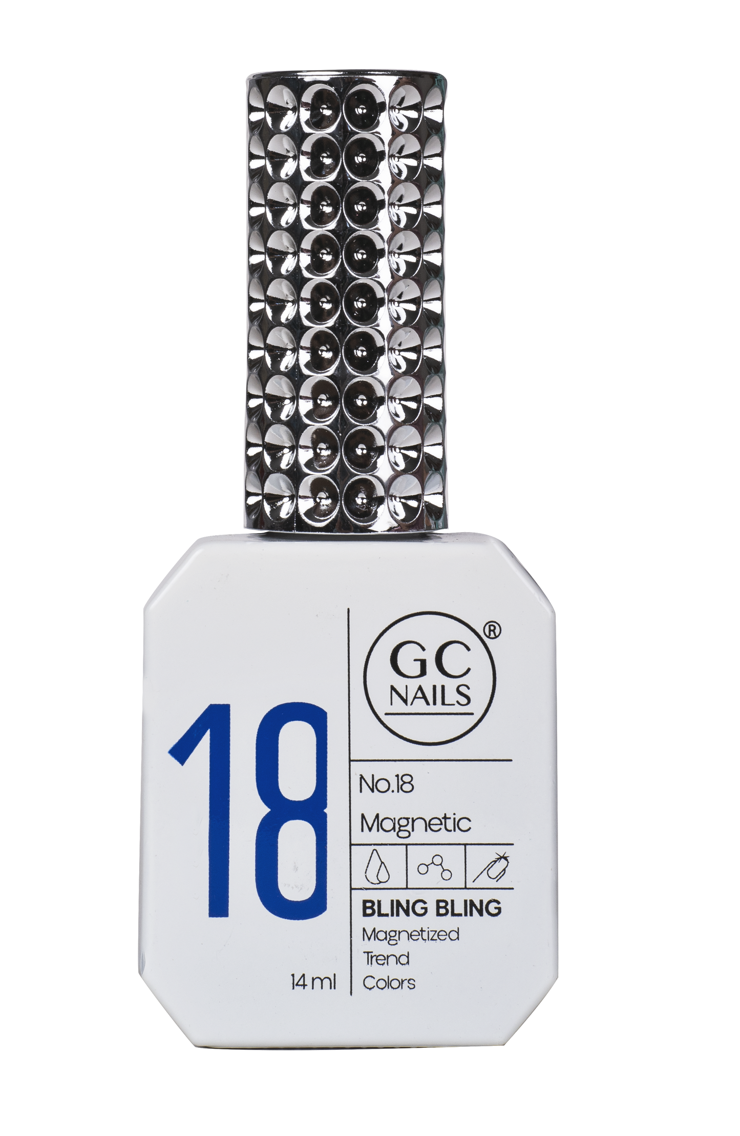GC MAGNETIC BLING BLING MAGNETIZED TREND COLORS C/14ML #018