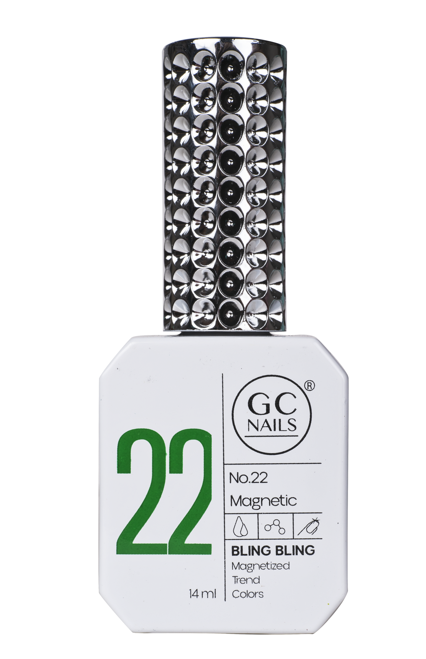 GC MAGNETIC BLING BLING MAGNETIZED TREND COLORS C/14ML #022