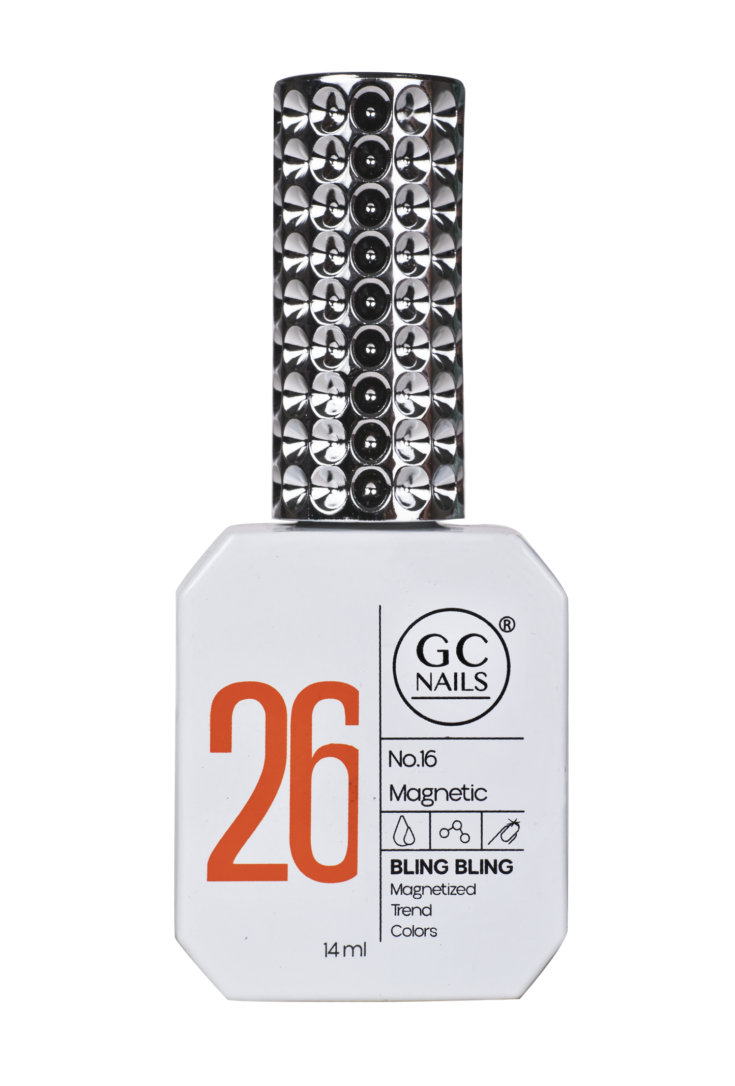 GC MAGNETIC BLING BLING MAGNETIZED TREND COLORS C/14ML #026