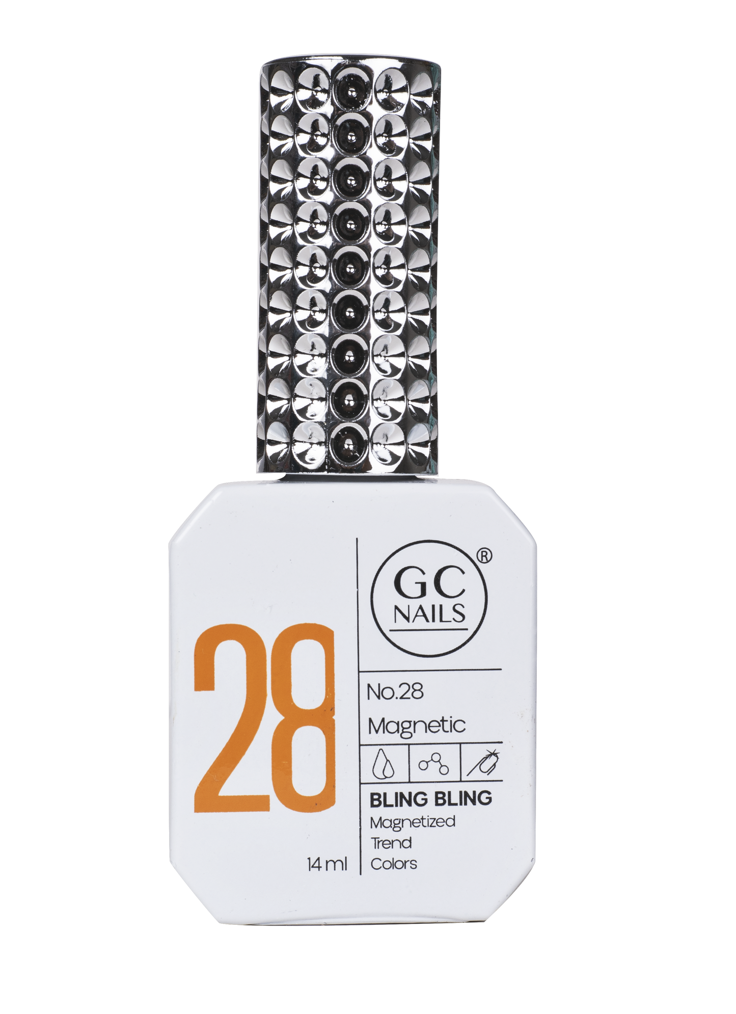 GC MAGNETIC BLING BLING MAGNETIZED TREND COLORS C/14ML #028
