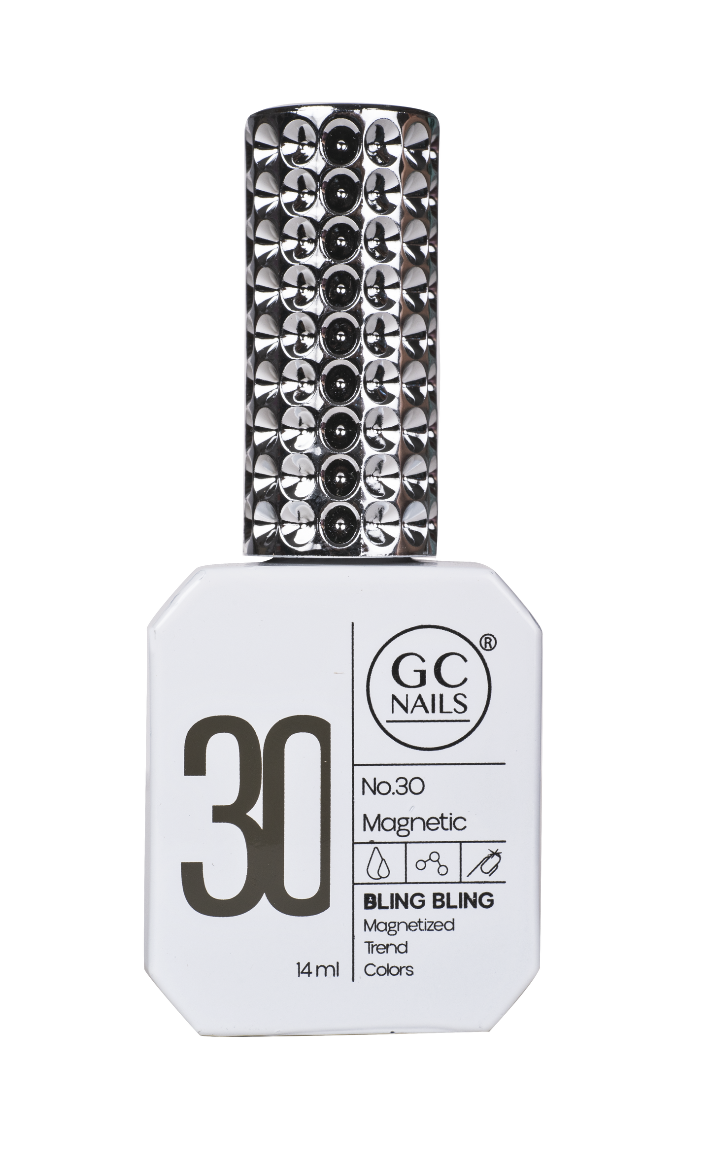 GC MAGNETIC BLING BLING MAGNETIZED TREND COLORS C/14ML #030