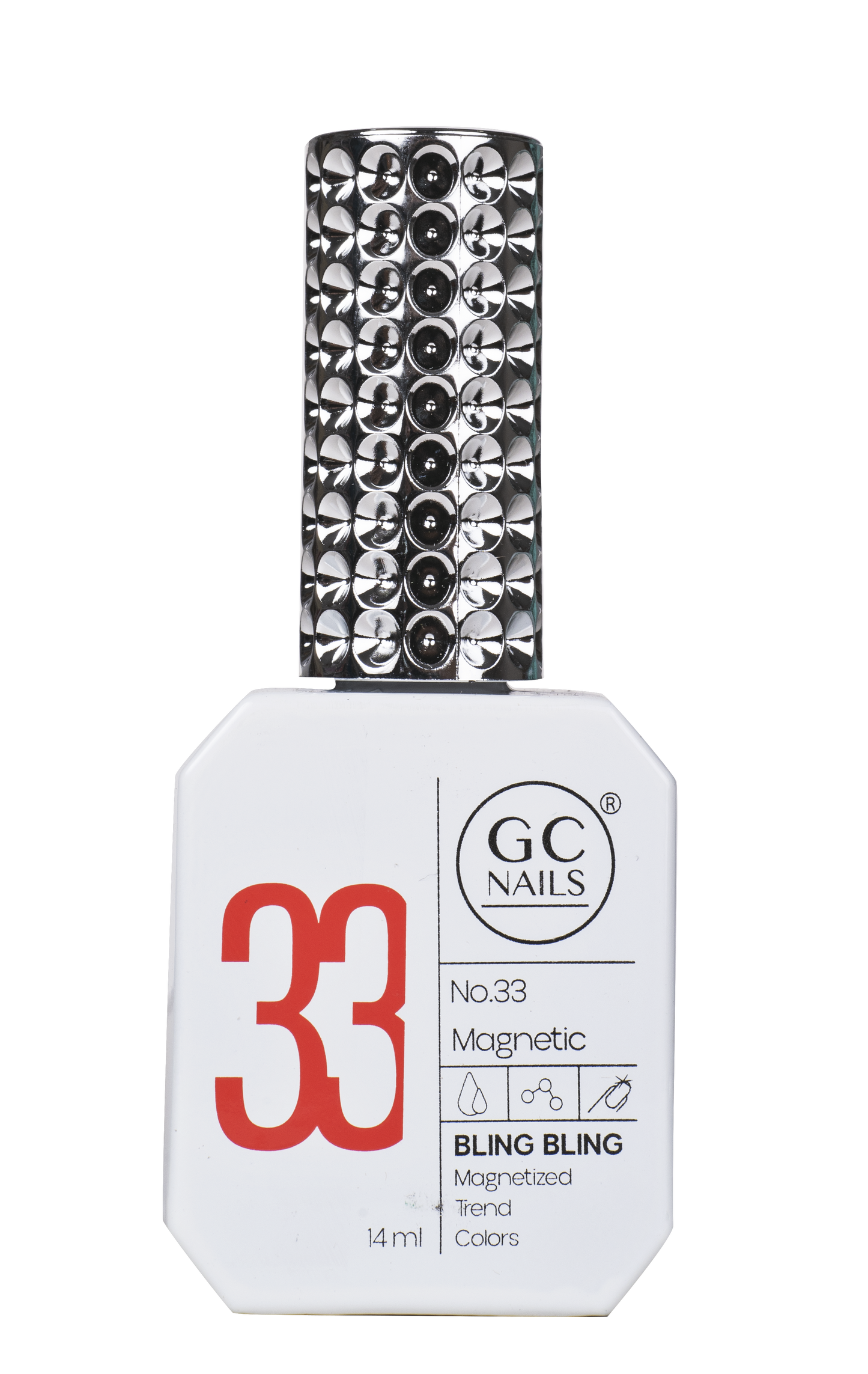 GC MAGNETIC BLING BLING MAGNETIZED TREND COLORS C/14ML #033