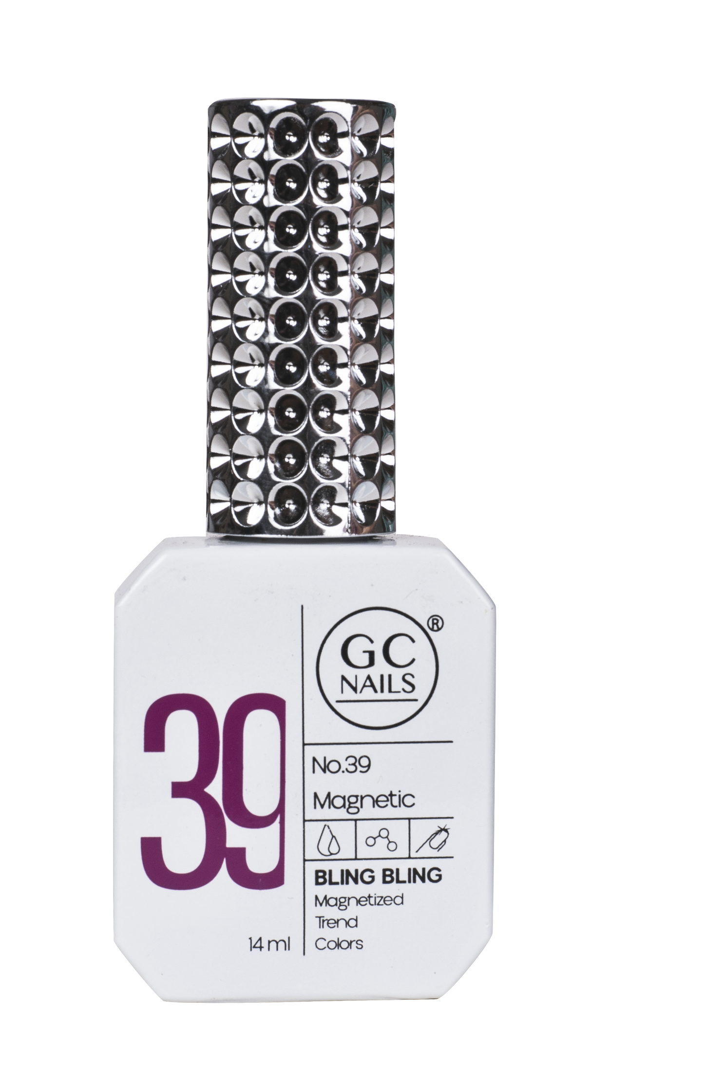 GC MAGNETIC BLING BLING MAGNETIZED TREND COLORS C/14ML #039