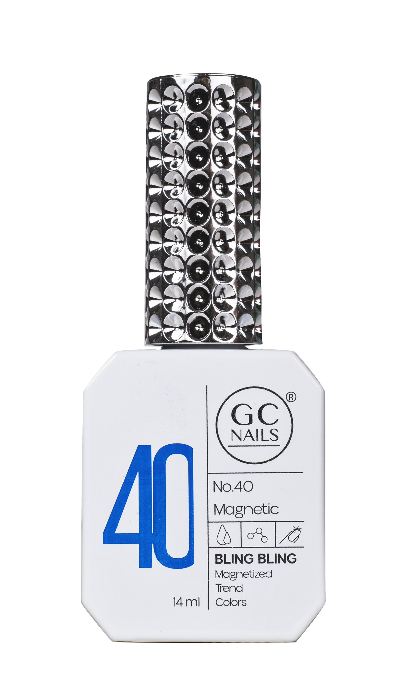 GC MAGNETIC BLING BLING MAGNETIZED TREND COLORS C/14ML #040