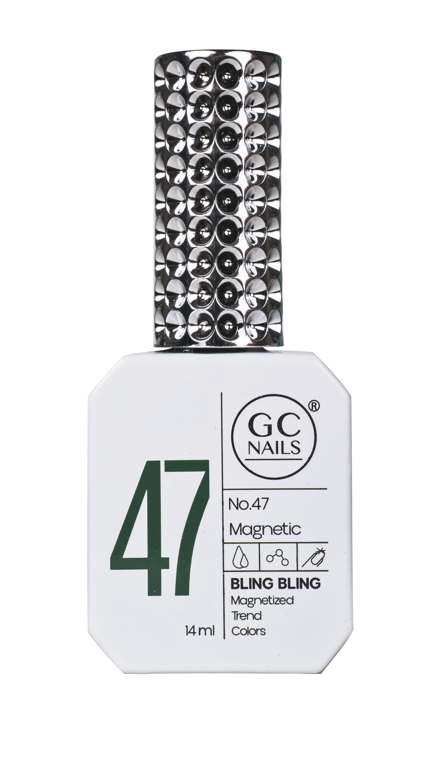 GC MAGNETIC BLING BLING MAGNETIZED TREND COLORS C/14ML #047