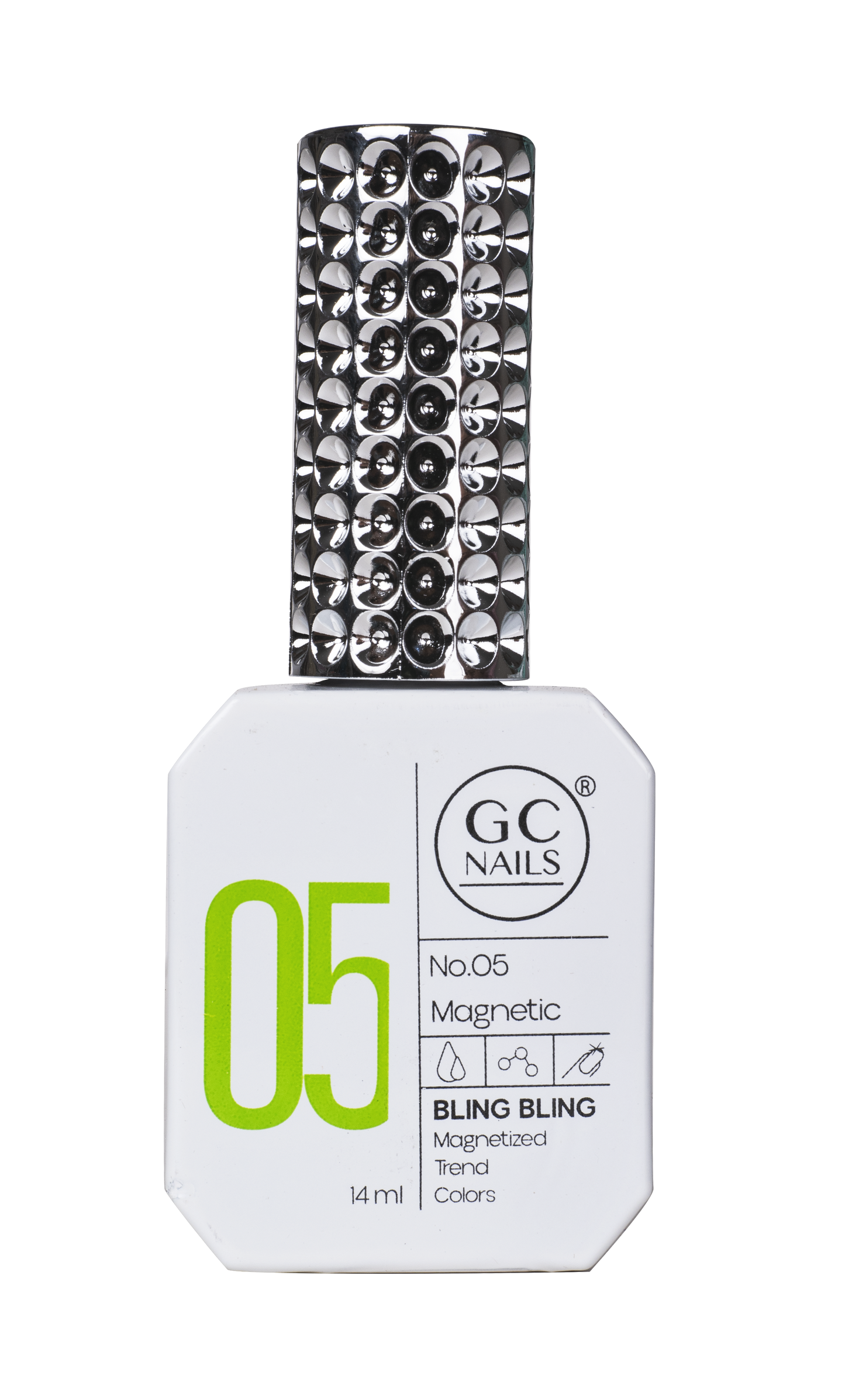 GC MAGNETIC BLING BLING MAGNETIZED TREND COLORS C/14ML #005