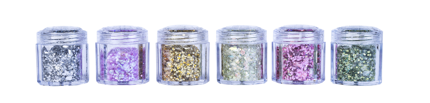 GC DECORACION BLING BLING #09 GLITTER ADA C/6PZ