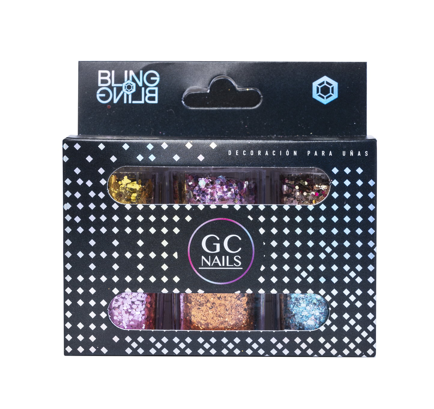 GC DECORACION BLING BLING #12 GLITTER KIRIN C/6PZ