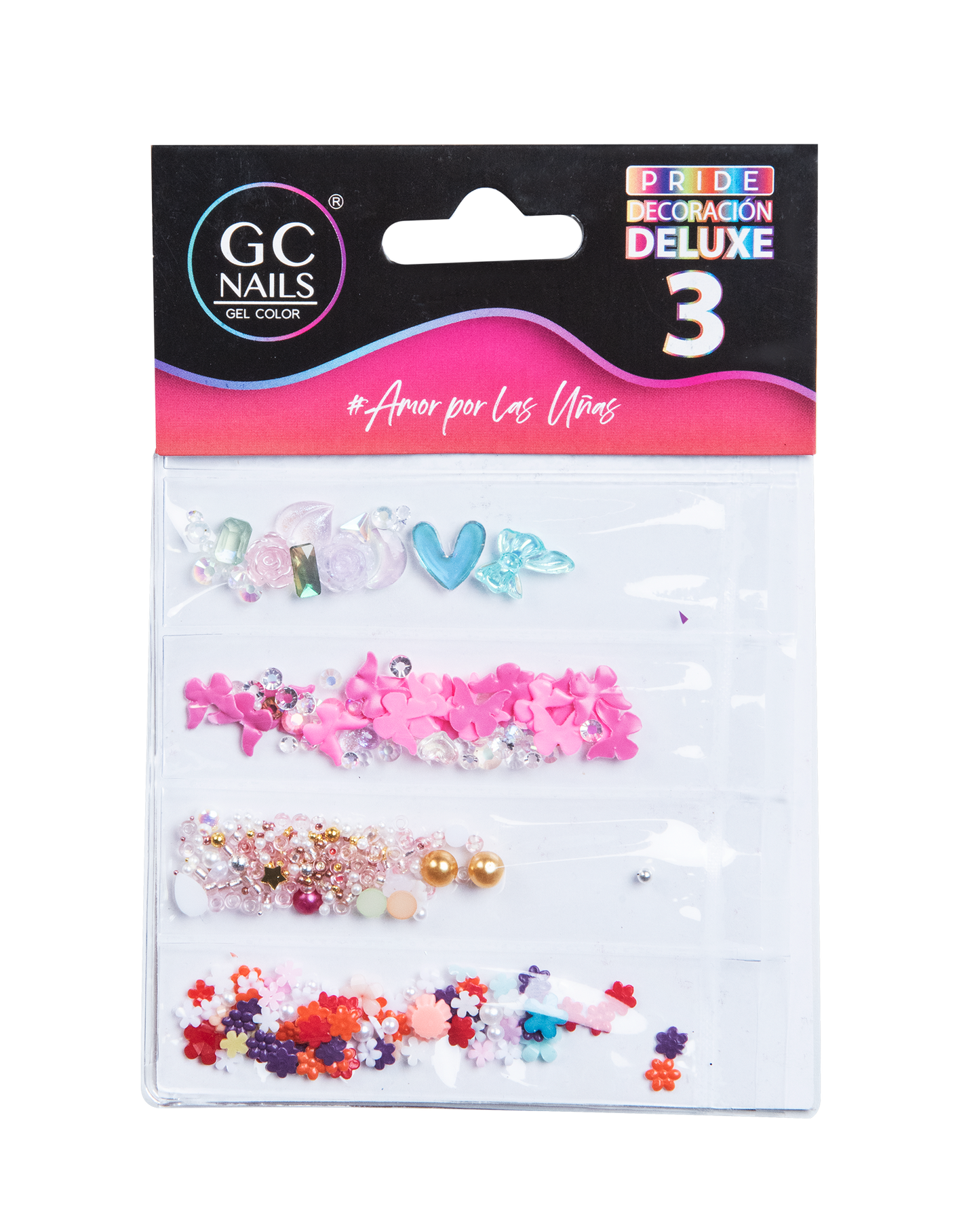 GC NAILS DECORACION DELUXE MODELO #3