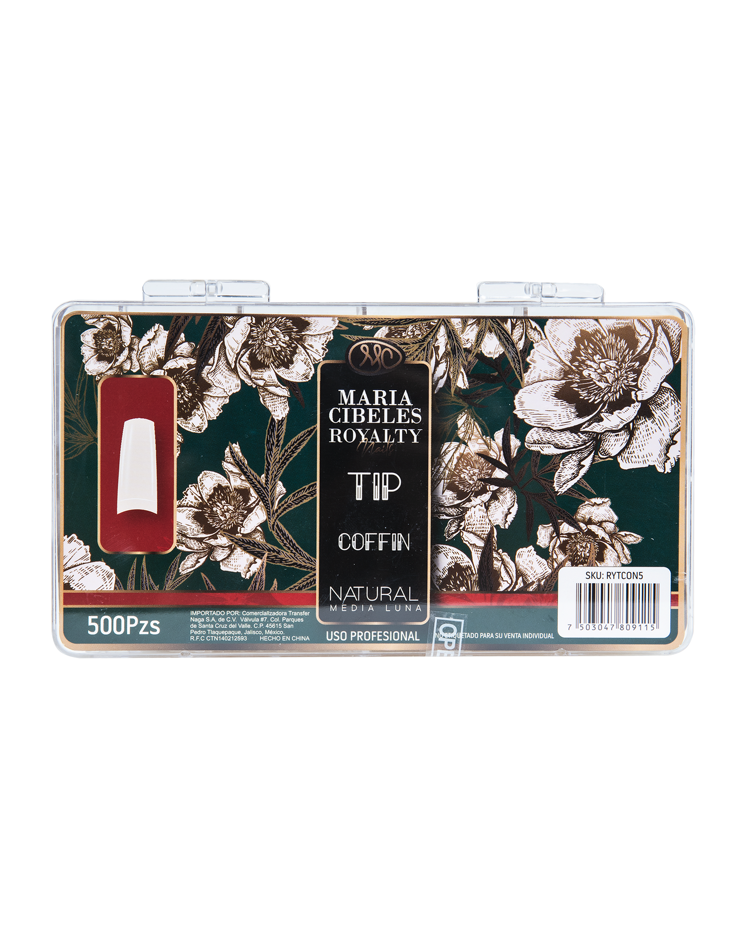 ROYALTY COFFIN NATURAL 500PCS