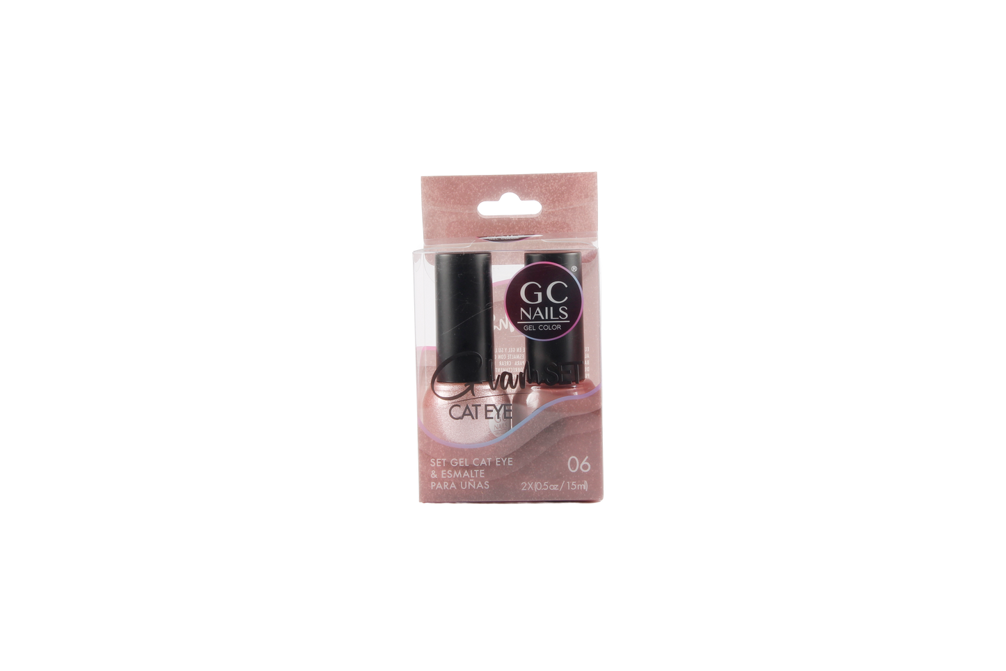 GC NAILS GEL POLISH GLAM SET CAT EYE DUO 2 PZ 15ML #06