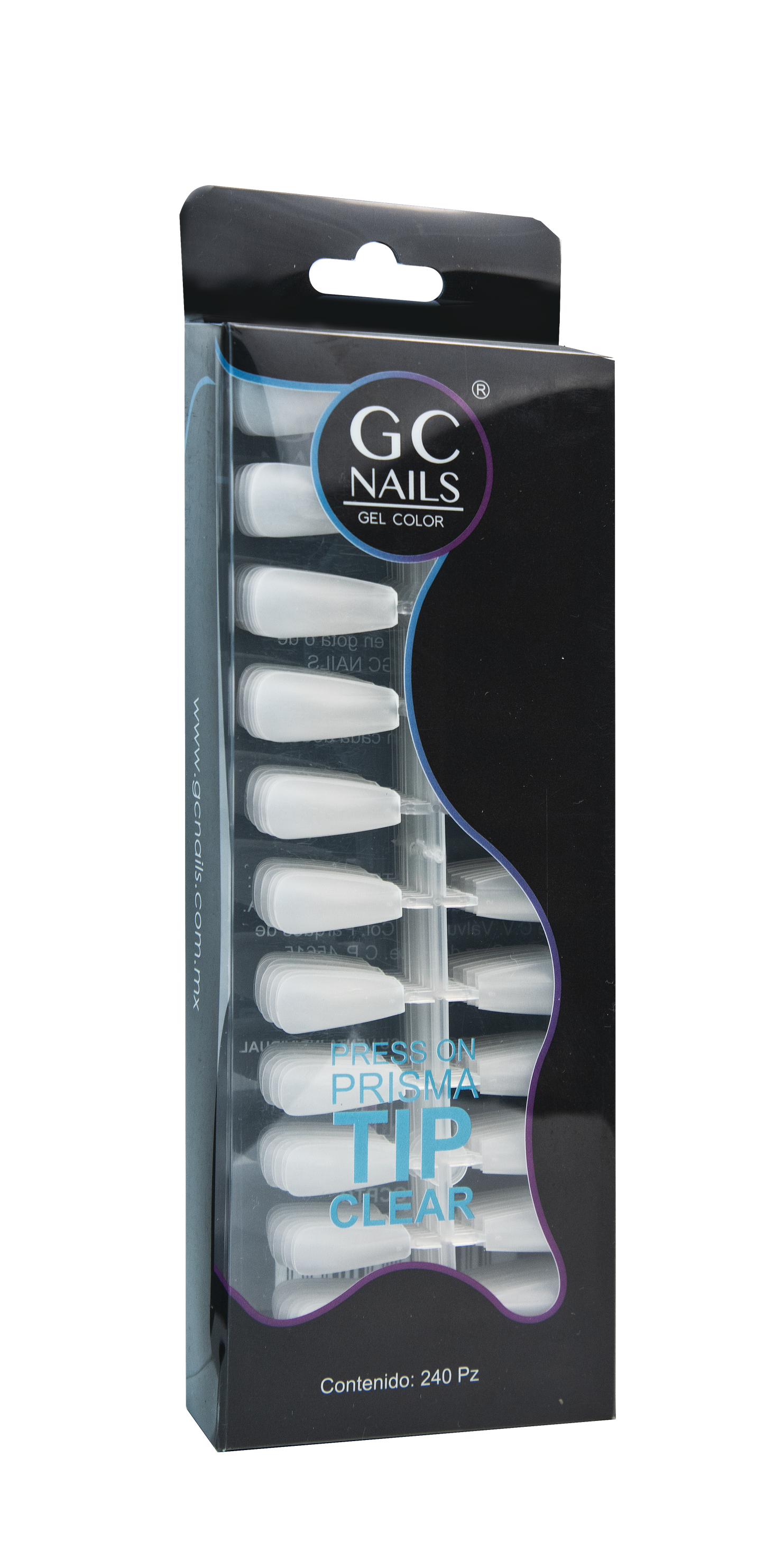 GC PRESS ON TIP CLEAR 240 PZ