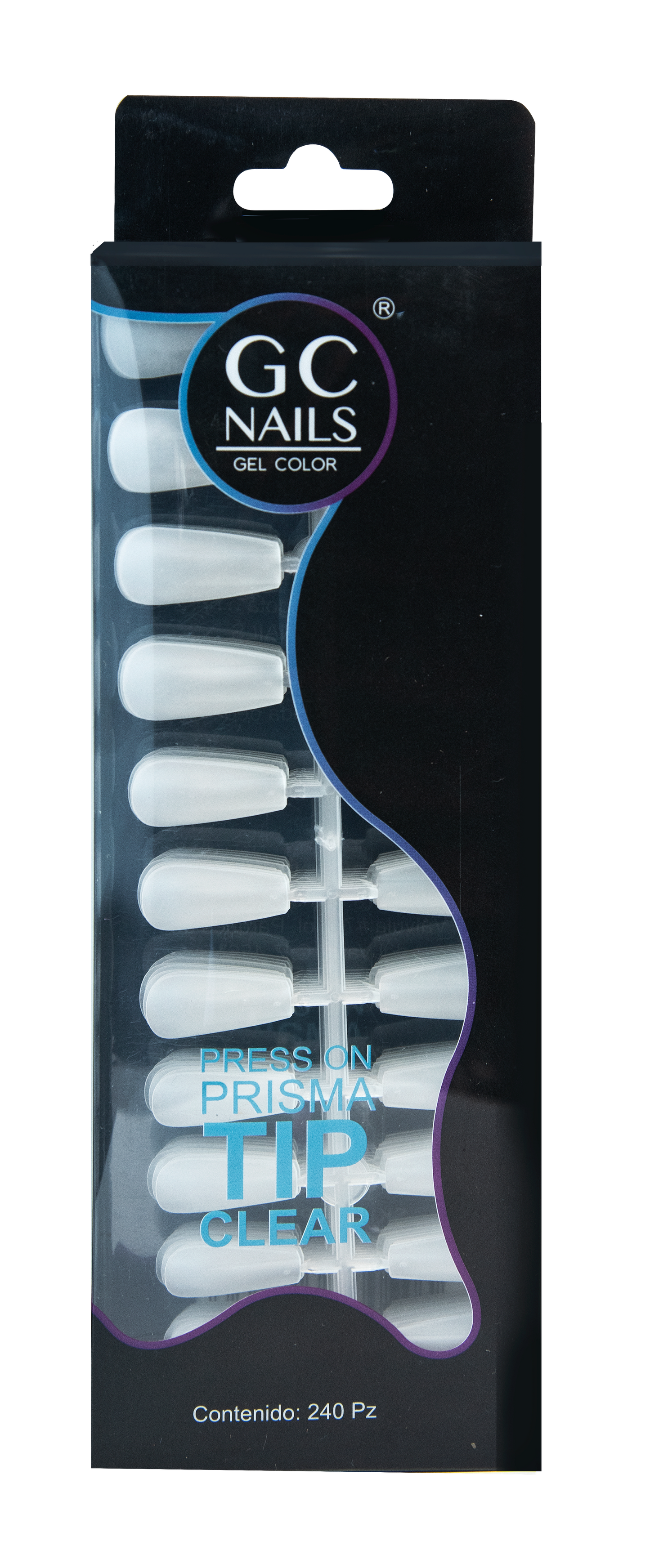 GC PRESS ON TIP CLEAR 240 PZ