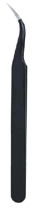 PINZA DECORACION CURVA NEGRO