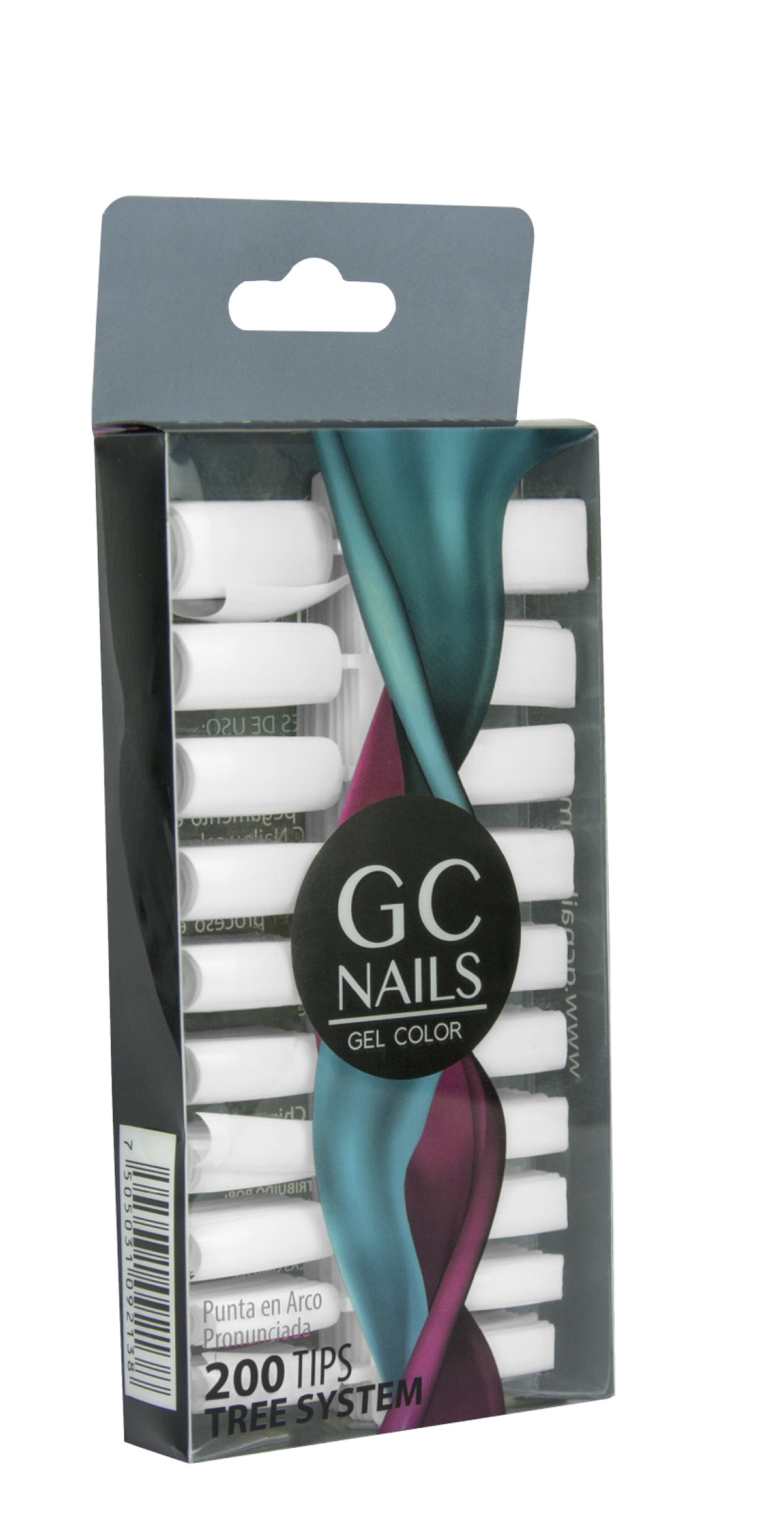 Tips 200 pz TREE SYSTEM blanco GC nails