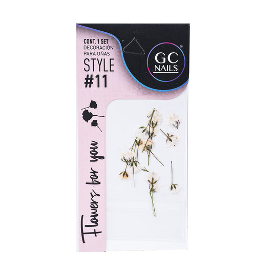 GC SET DELUX DECORACION PARA UÑAS FLOWERS FOR YOU #11