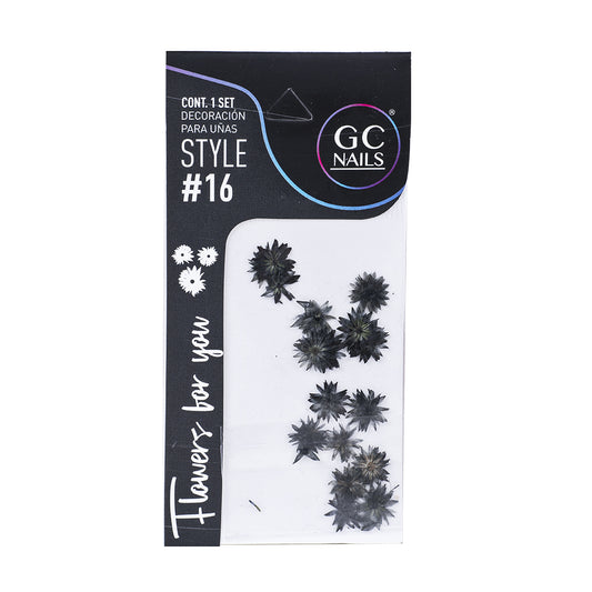 GC SET DELUX DECORACION PARA UÑAS FLOWERS FOR YOU #16