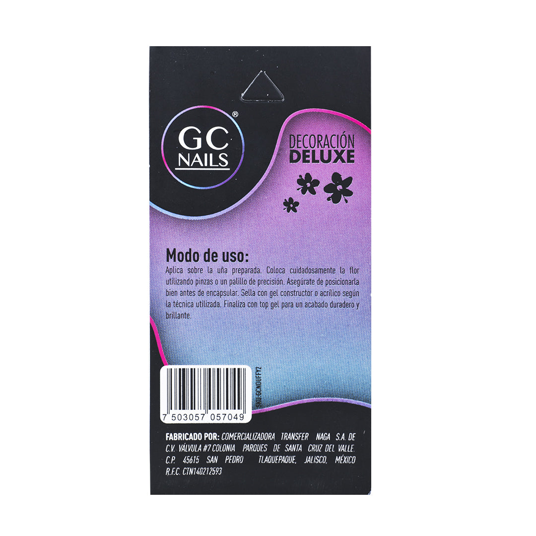 GC SET DELUX DECORACION PARA UÑAS FLOWERS FOR YOU #2
