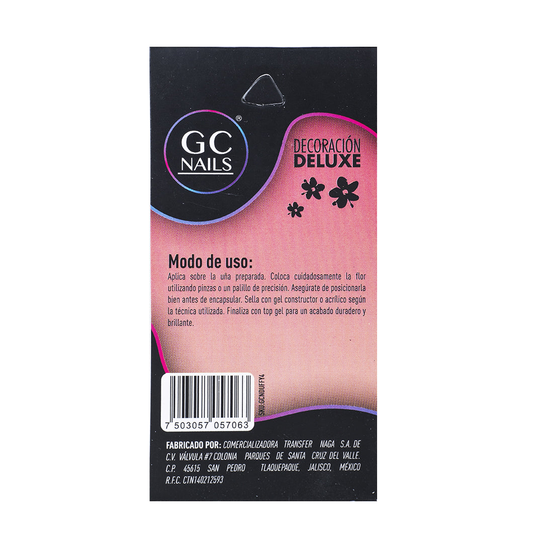 GC SET DELUX DECORACION PARA UÑAS FLOWERS FOR YOU #4