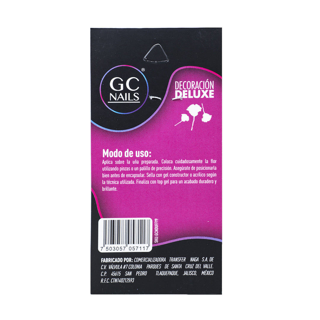 GC SET DELUX DECORACION PARA UÑAS FLOWERS FOR YOU #9