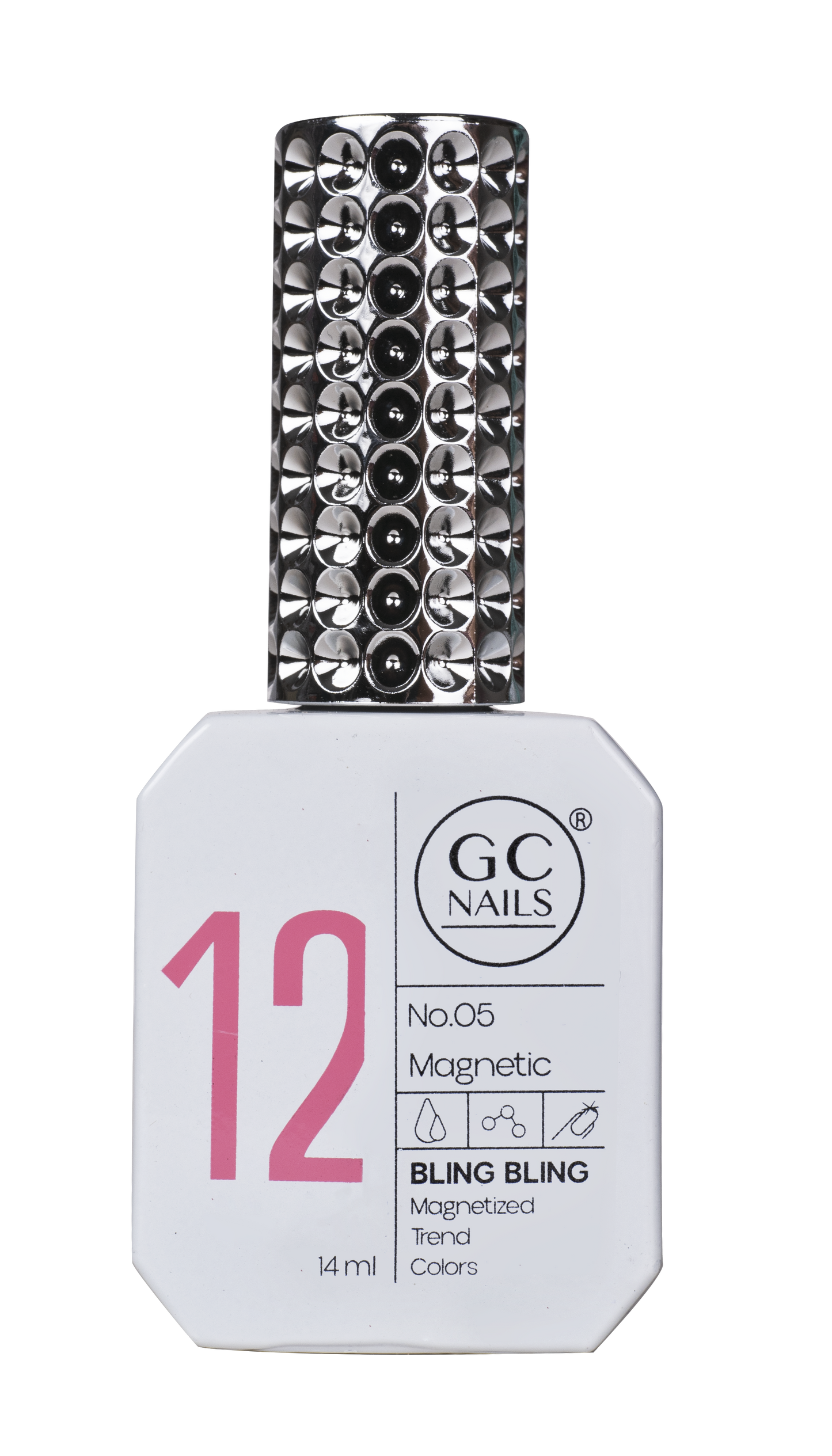 GC MAGNETIC BLING BLING MAGNETIZED TREND COLORS C/14ML #012