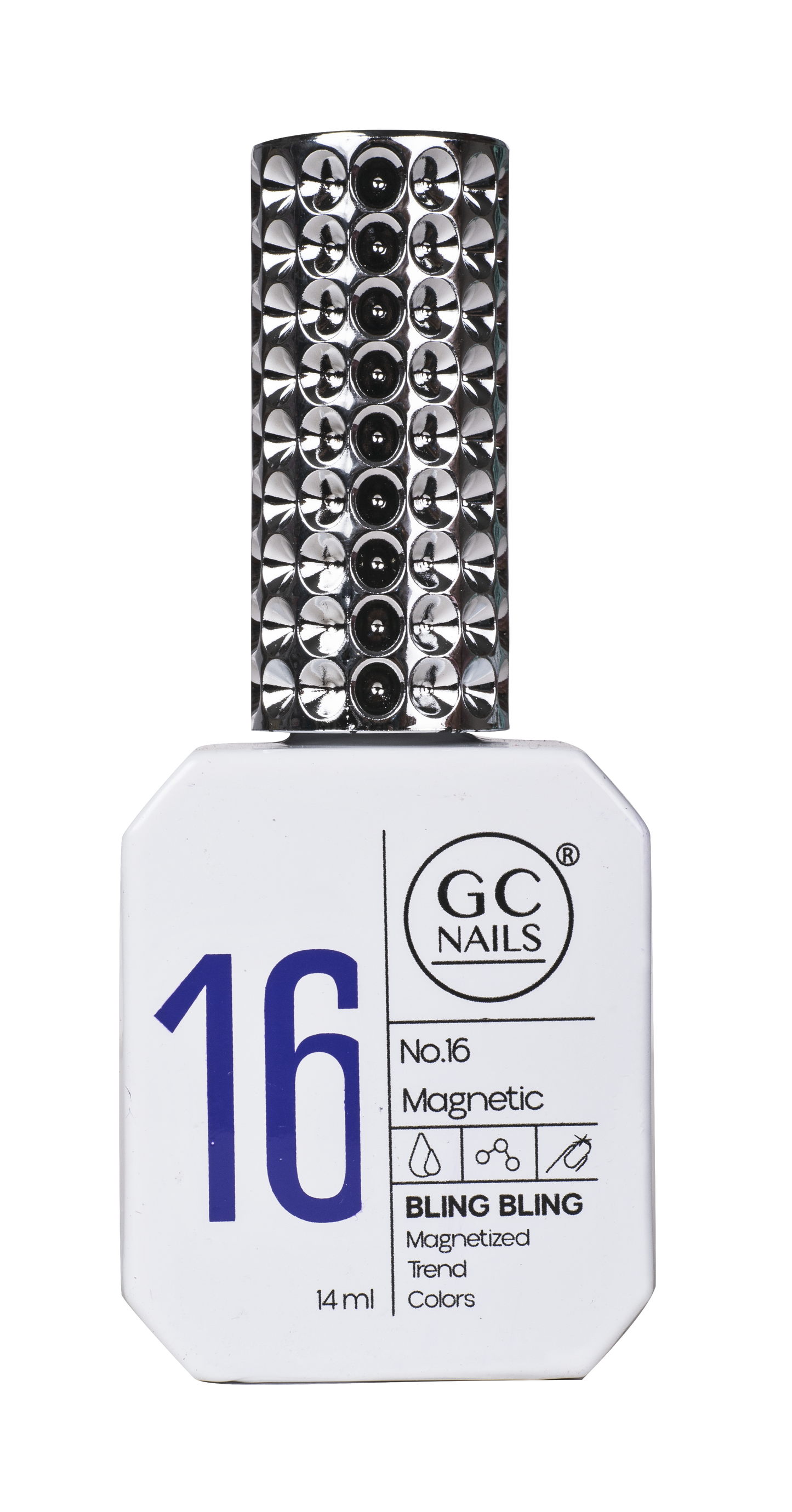 GC MAGNETIC BLING BLING MAGNETIZED TREND COLORS C/14ML #016