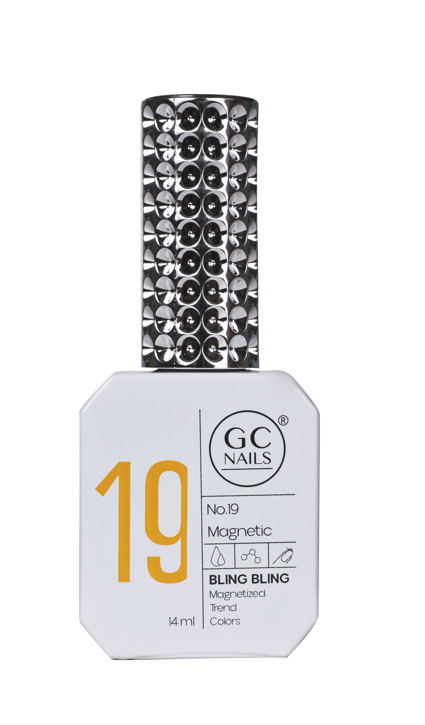 GC MAGNETIC BLING BLING MAGNETIZED TREND COLORS C/14ML #019