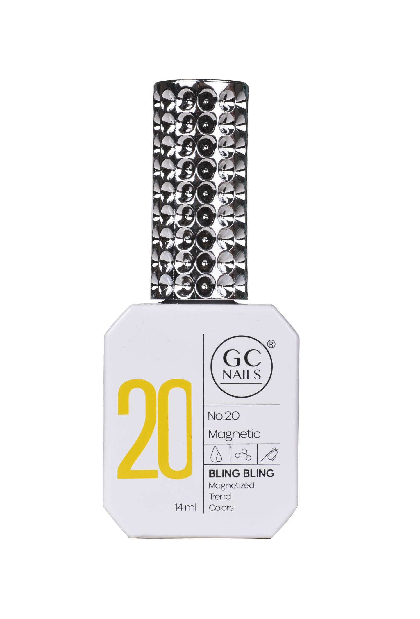 GC MAGNETIC BLING BLING MAGNETIZED TREND COLORS C/14ML #020