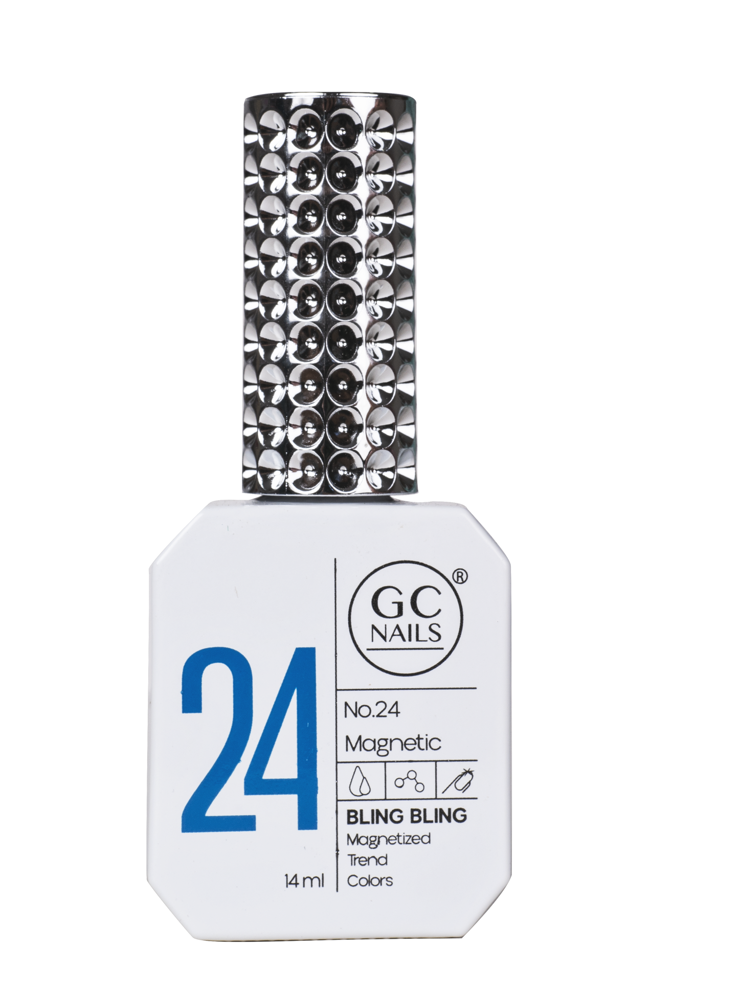 GC MAGNETIC BLING BLING MAGNETIZED TREND COLORS C/14ML #024