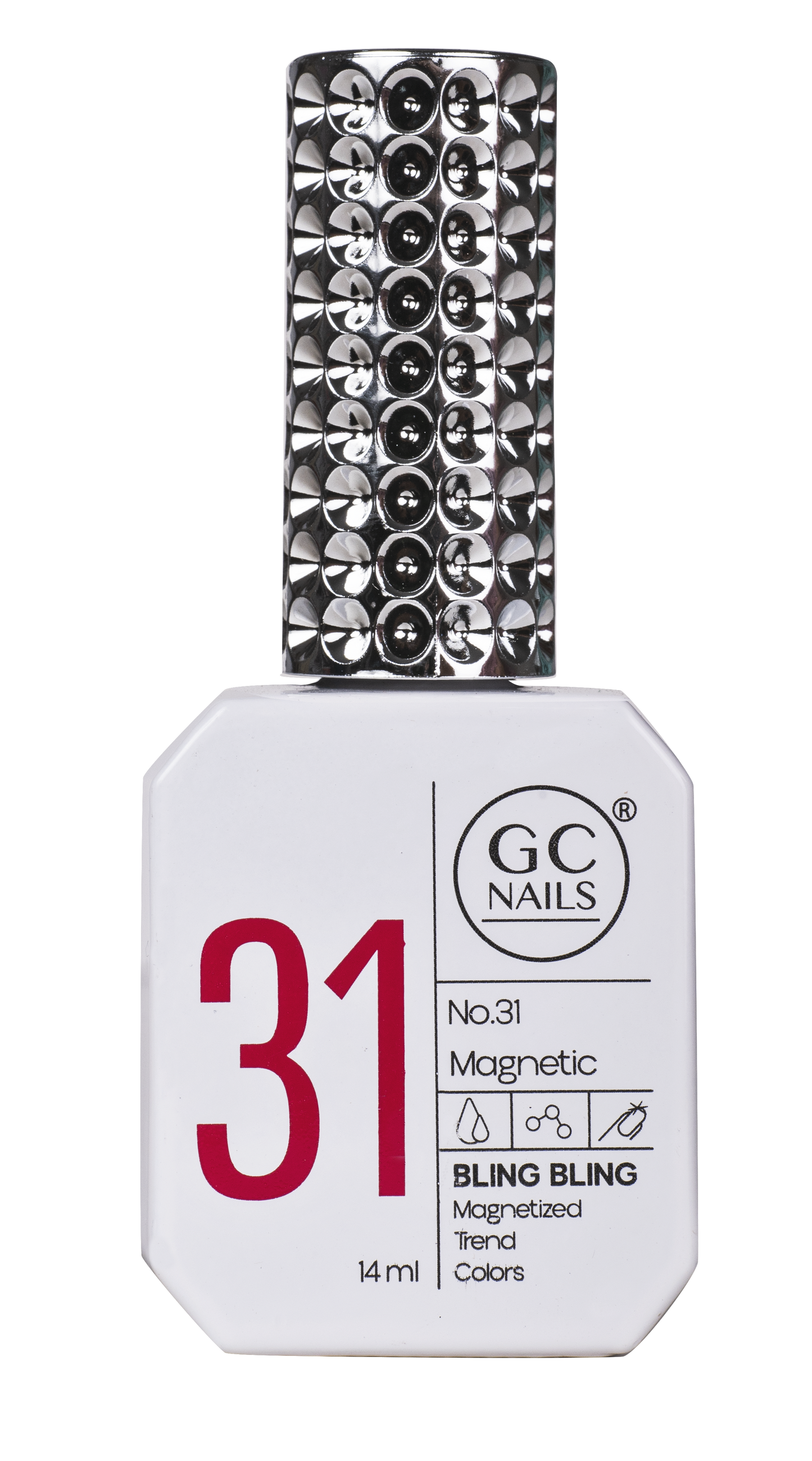 GC MAGNETIC BLING BLING MAGNETIZED TREND COLORS C/14ML #031