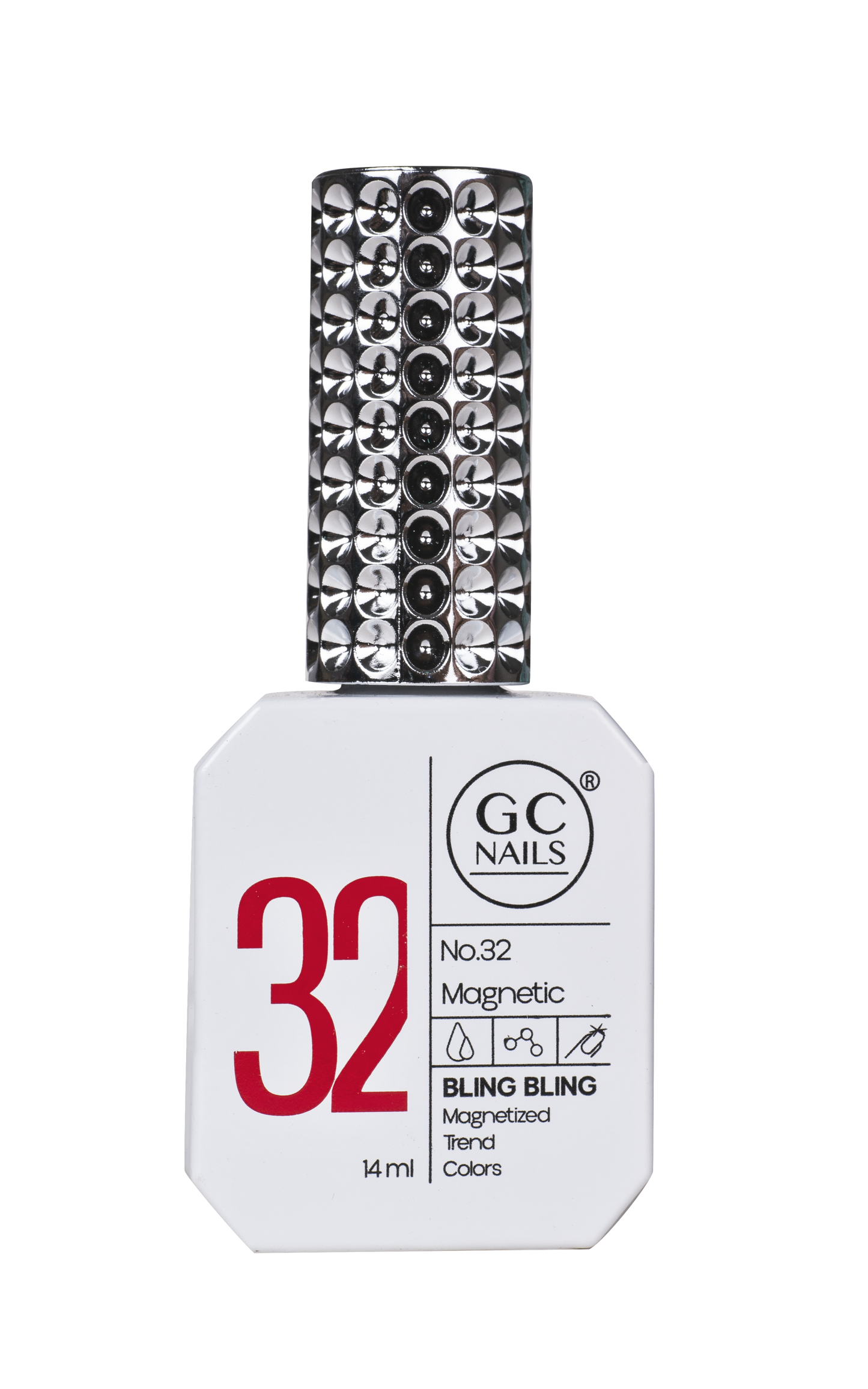 GC MAGNETIC BLING BLING MAGNETIZED TREND COLORS C/14ML #032
