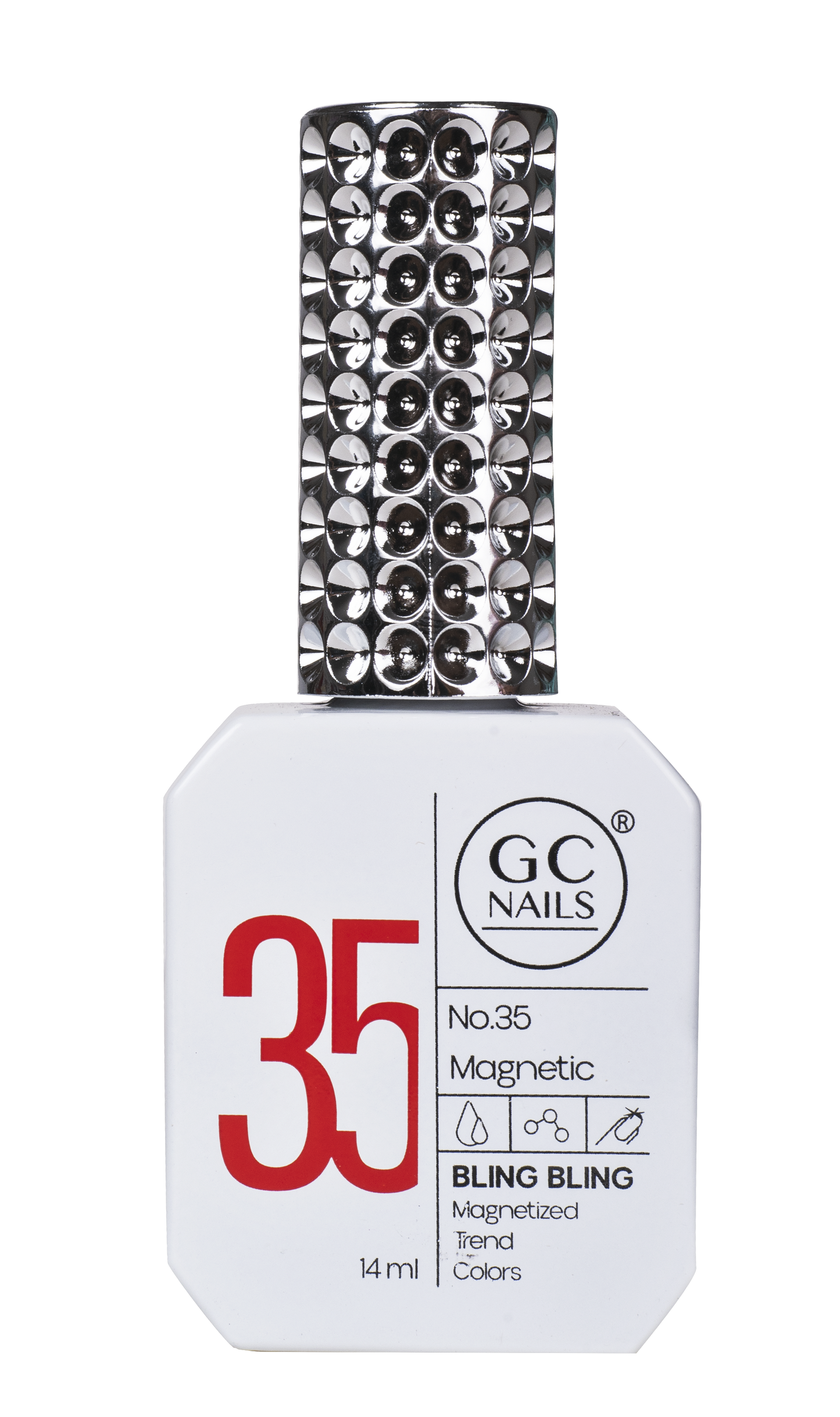 GC MAGNETIC BLING BLING MAGNETIZED TREND COLORS C/14ML #035