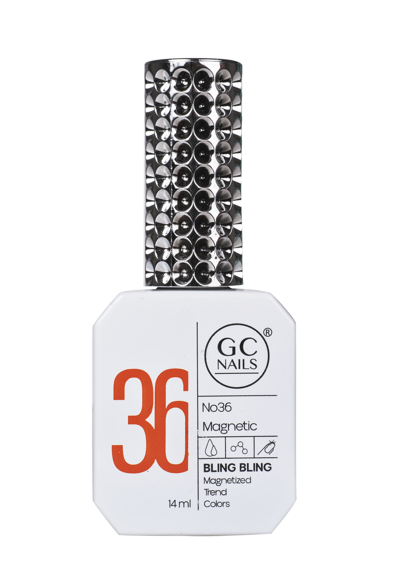 GC MAGNETIC BLING BLING MAGNETIZED TREND COLORS C/14ML #036