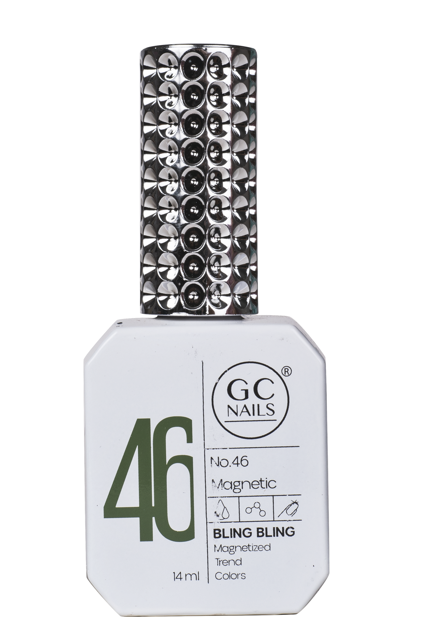 GC MAGNETIC BLING BLING MAGNETIZED TREND COLORS C/14ML #046