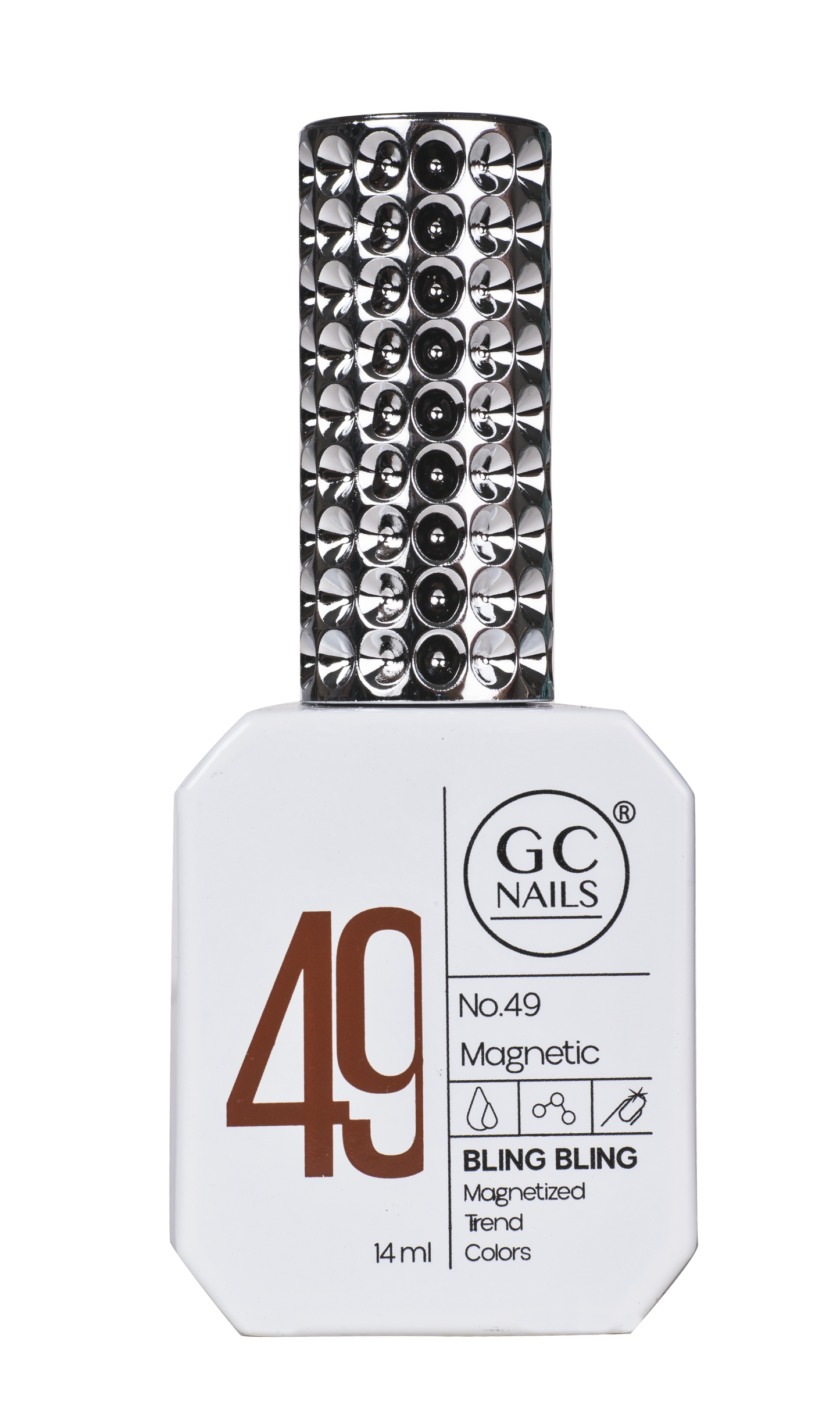 GC MAGNETIC BLING BLING MAGNETIZED TREND COLORS C/14ML #049