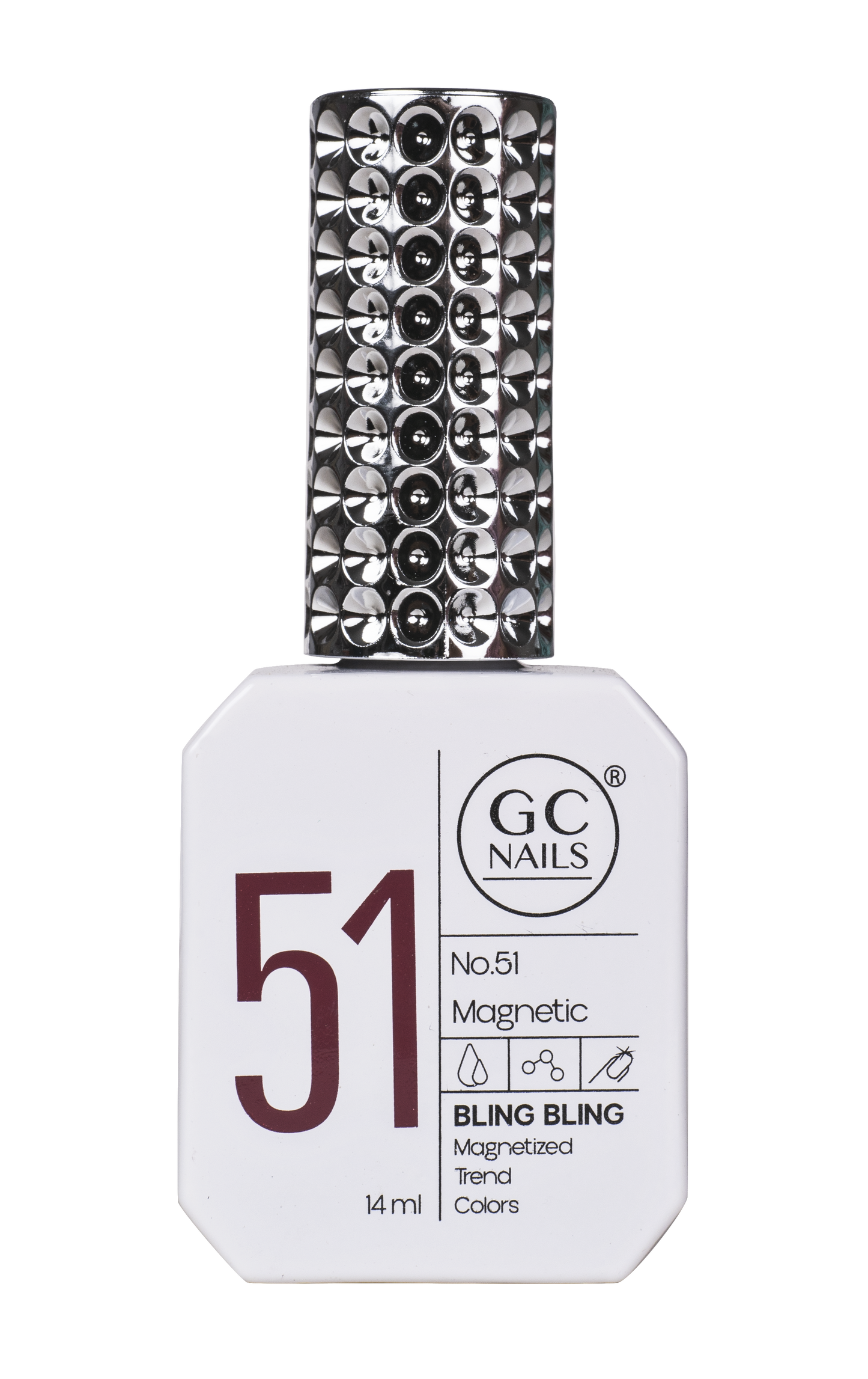 GC MAGNETIC BLING BLING MAGNETIZED TREND COLORS C/14ML #051