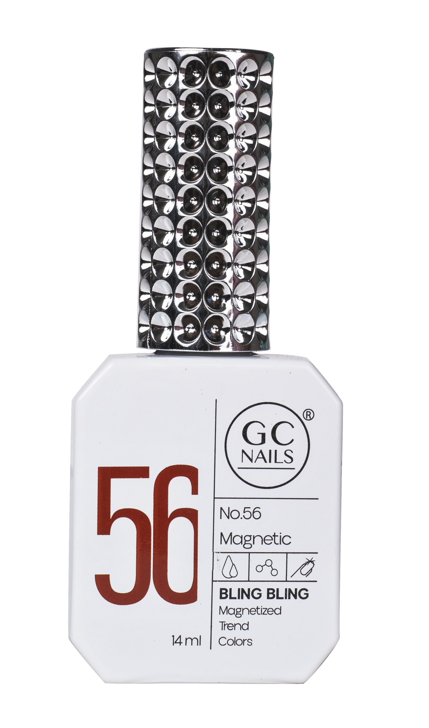 GC MAGNETIC BLING BLING MAGNETIZED TREND COLORS C/14ML #056