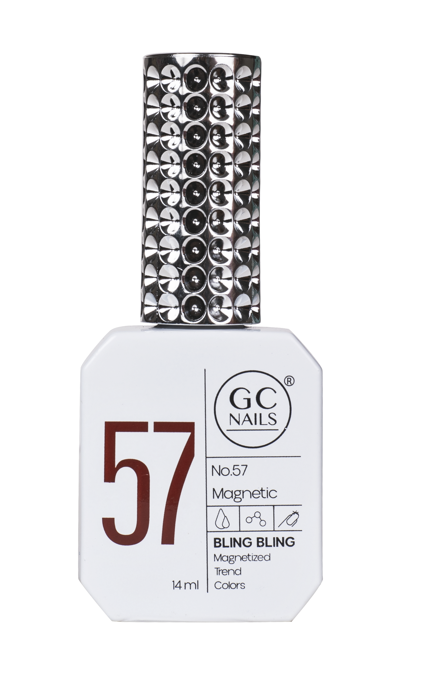 GC MAGNETIC BLING BLING MAGNETIZED TREND COLORS C/14ML #057
