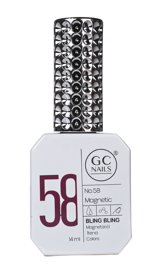 GC MAGNETIC BLING BLING MAGNETIZED TREND COLORS C/14ML #058